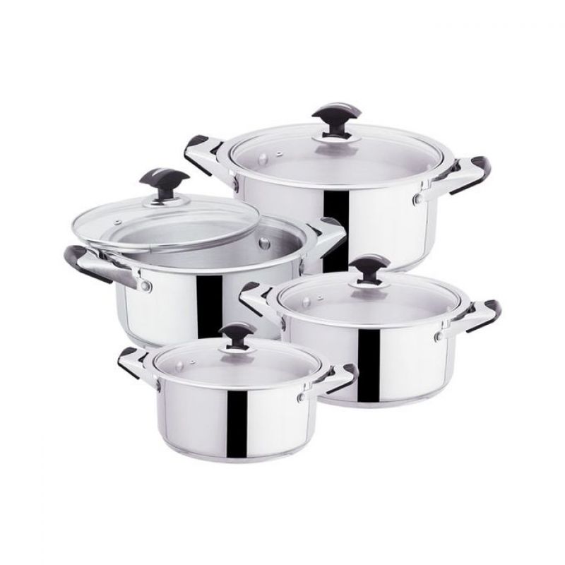 1 Pack of 4 Sonex Cooking Pots Set in Pakistan